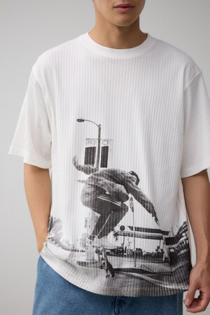 ビッグフォトプリントトップス