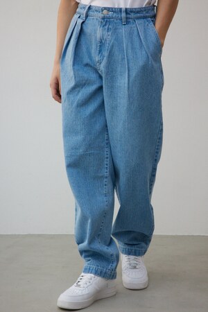 AZUL DENIM ツータックテーパード