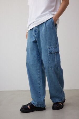 AZUL DENIM ワイドカーゴ
