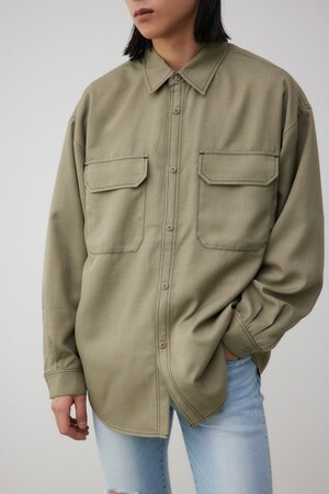 アウトステッチCPOシャツ