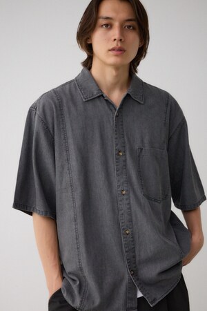 ライトオンスデニムオーバーシャツ