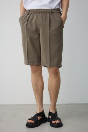 接触冷感フェイクスウェードショートパンツ