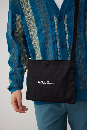 AZUL LOGO CANVAS SHOULDER BAG