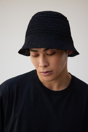 スカシアミバケットハット