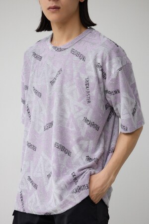 総柄パイルビッグTシャツ