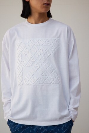 シルバーエンボスロンT