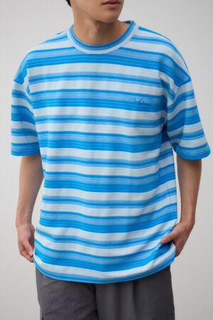 リップルジャガードボーダービッグTEE