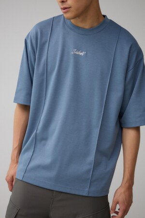 ピンタック1ポイント刺繍TEE