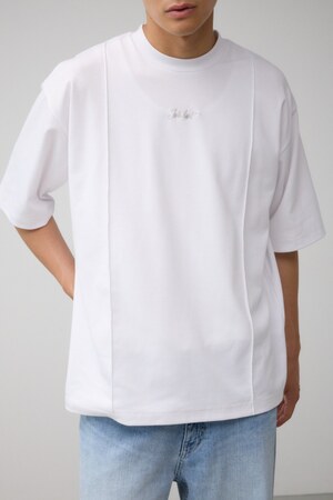 AZUL BY MOUSSY | ピンタック1ポイント刺繍TEE (Tシャツ