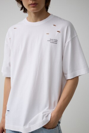 ピグメントダメージTシャツ