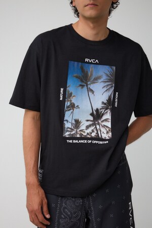 RVCA×AZUL フロントフォトT