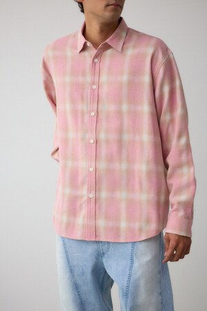 ネルチェックシャツ