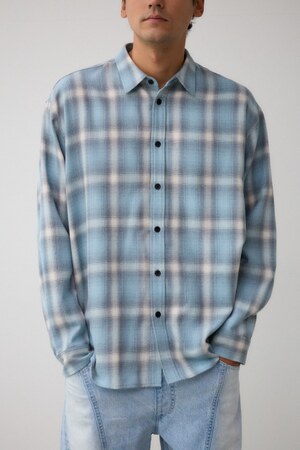 ネルチェックシャツ