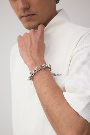 オーバルチェーンブレスレット