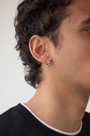 ワイドフープピアス