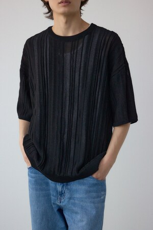 クージー半袖ニット