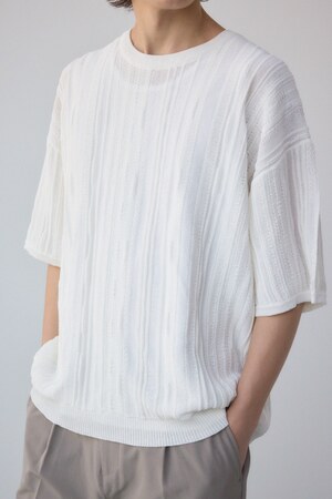 クージー半袖ニット