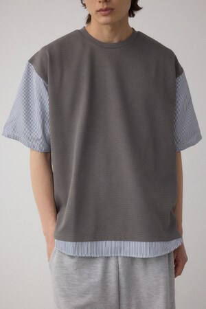 シャツスウィッチングプルオーバー