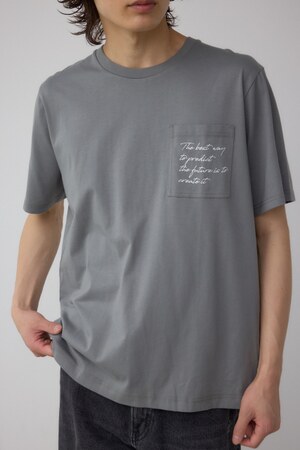 AZコットン ポケットTシャツ