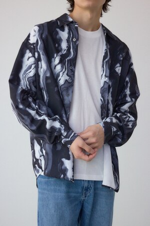 ポリエステルスエードジェネラルシャツ