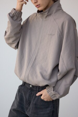 総柄ジャガードオーバーブルゾン