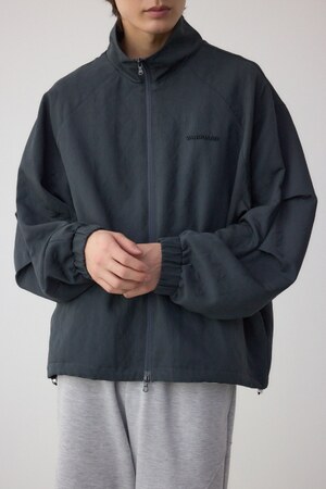 総柄ジャガードオーバーブルゾン