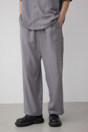 アウトステッチブッチャーワイドパンツ