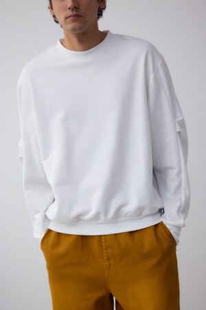 サムホールスウェットトップス