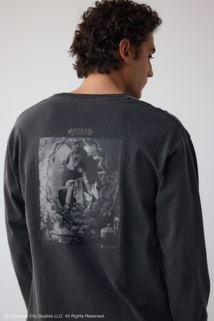 【WICKED×AZUL】長袖フォトTシャツ