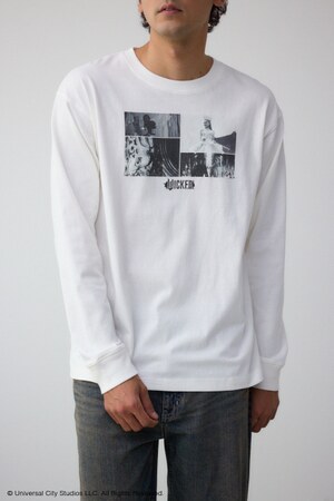 【WICKED×AZUL】長袖フォトTシャツ