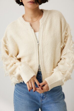 【新品タグ付】MOUSSY RIBBON FAIR ISLE ニットカーディガン MOUSSY | RIBBON FAIR ISLE ニットカーディガン (カーディガン