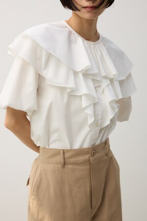 ラッフルティアードブラウス