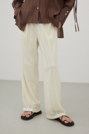 サイドラインレースパンツ