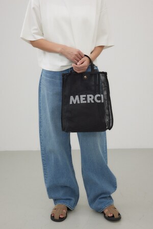 オーバープリントメッシュトート