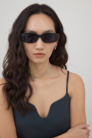 スクエアサングラス