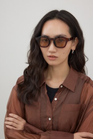 ラウンドサングラス