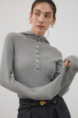 バラクラバニットプルオーバー