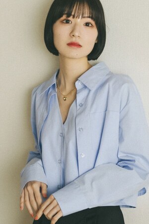 MIEL CRISHUNANT | 3wayレイヤードシャツ (シャツ・ブラウス ) |SHEL  