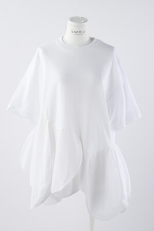 COMBI T-SHIRT|38|WHT|CUT AND SEWN||ENFÖLD OFFICIAL ONLINE