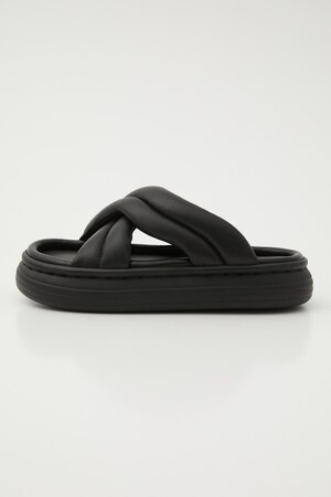 パファーライトクロスサンダル