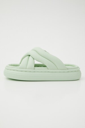 パファーライトクロスサンダル