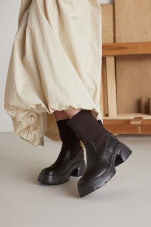 コロネリブニットコンビブーツ