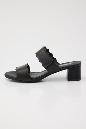 ウェーブカットWベルトサンダル