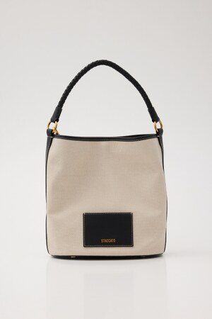 リネンホーボーハンドバッグ