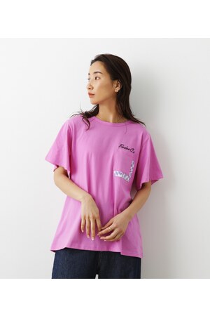 edition バック リボン カットソー  Tシャツ トップス