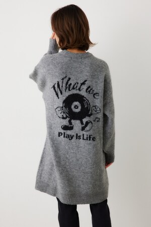 Dancing Vinylニットワンピース