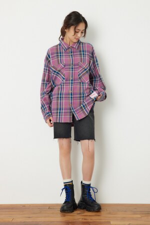 【BIG MAC】CHECK OVER シャツ