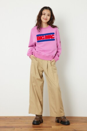 【BIG MAC】LOGO スウェットトップス