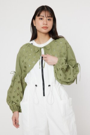 カットワークレースボレロ 2