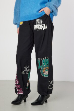 College Print パンツ